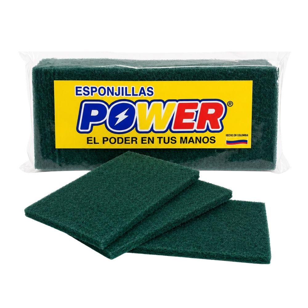 ESPONJA SABRA VERDE POWER PAQUETE X36