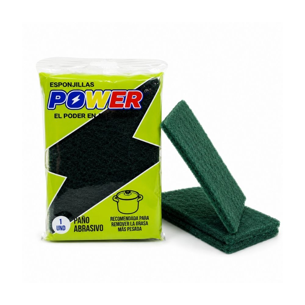 ESPONJILLA SABRA VERDE POWER