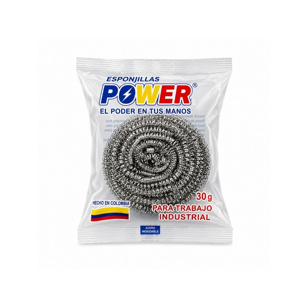 ESPONJILLA INOXIDABLE POWER